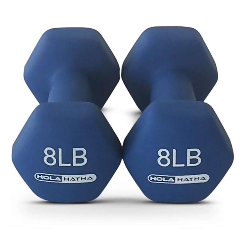 3, 5, and 8 Pound Dumbbell Hand Weight Set with Storage Rack U737