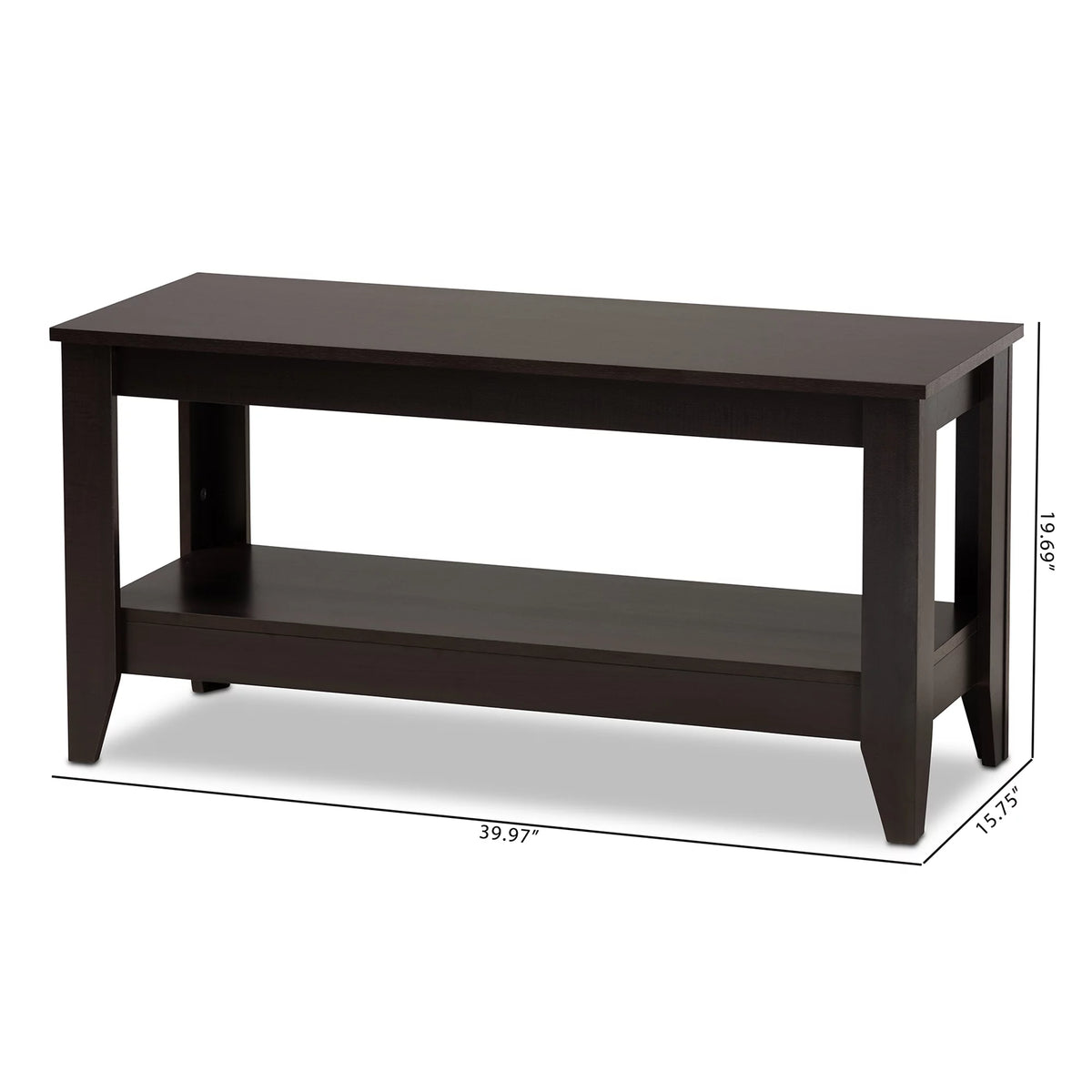 Wenge Finished Wood Coffee Table C519150