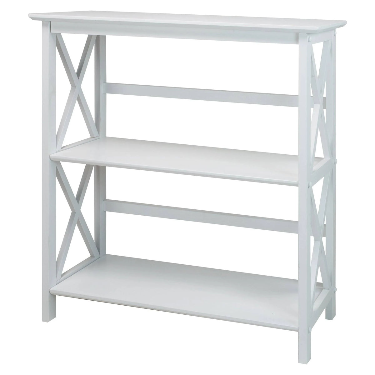 White 3-Shelf Bookcase G473