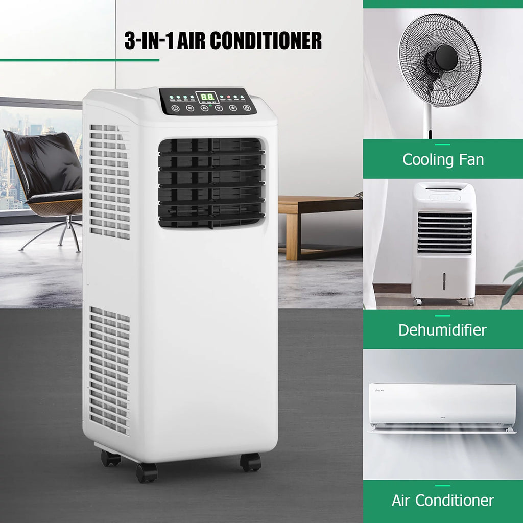 5500 BTU Portable Air Conditioner & Dehumidifier with Window Kit F94306