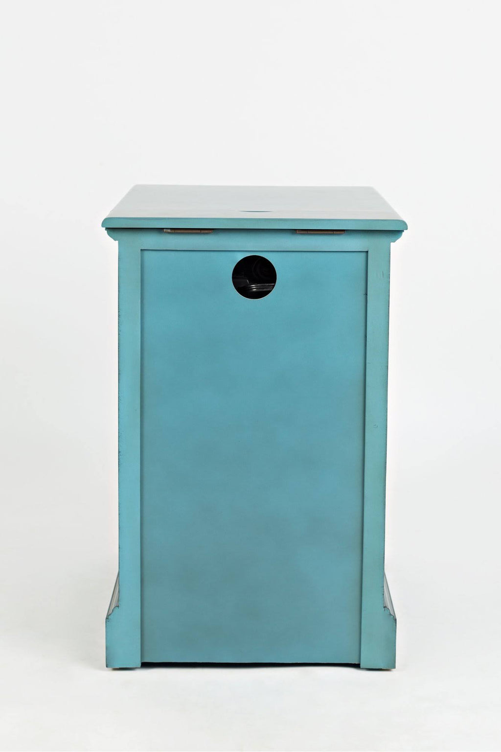 Antique Blue Power Chairside Table F3108