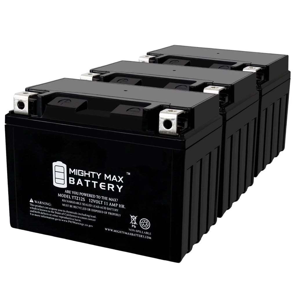 12 Volt 11 AH 210 CCA Rechargeable SLA AGM Motorcycle Battery M52938
