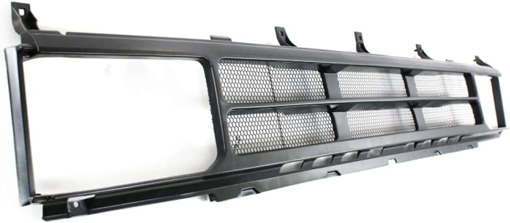 Painted Black Composite Grille Assembly for Nissan D21 1988 1989 X363336