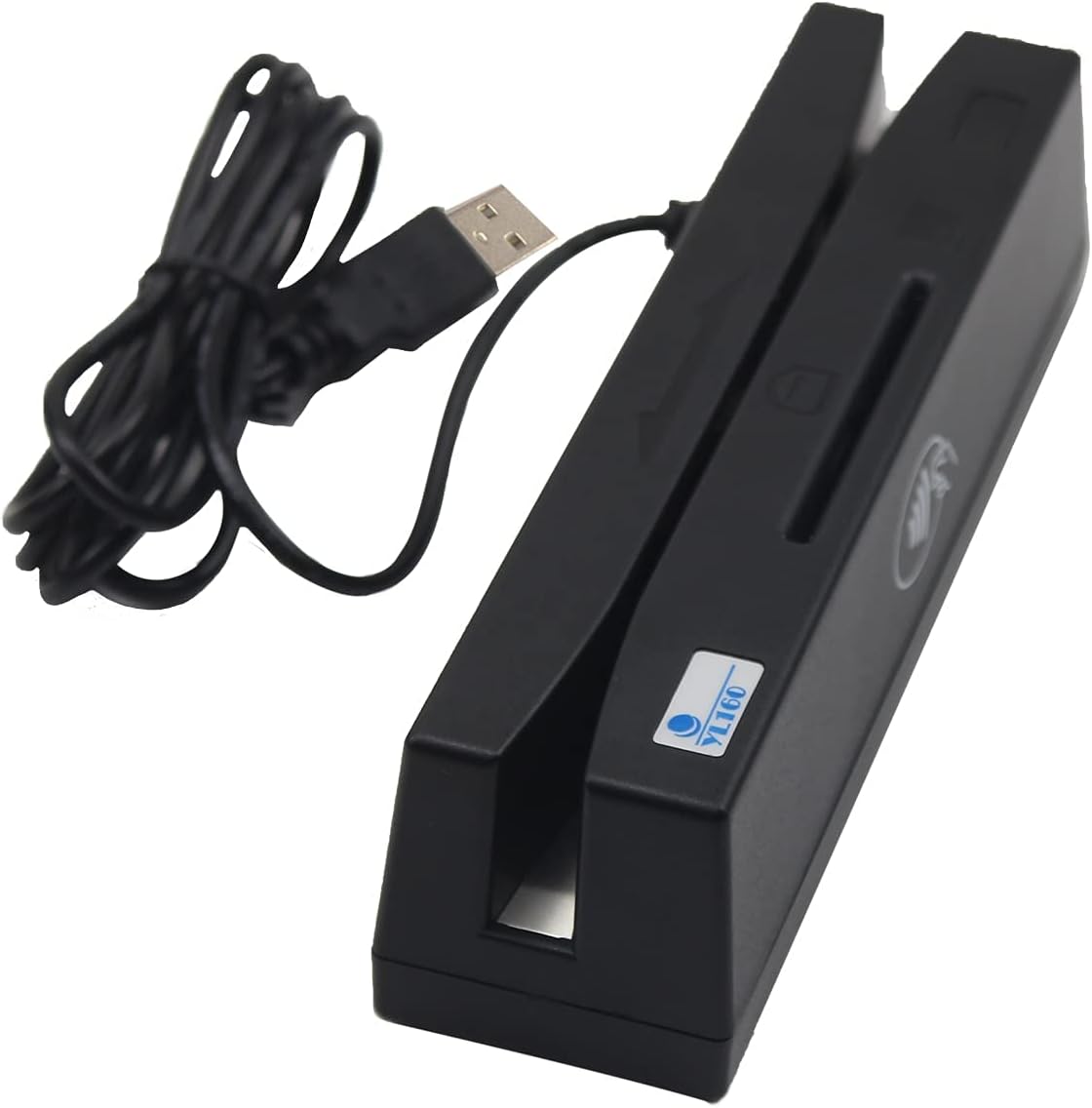 USB 4 in 1 Magnetic Swipe Card Reader with EMV Chip, RFID, PSAM R727
