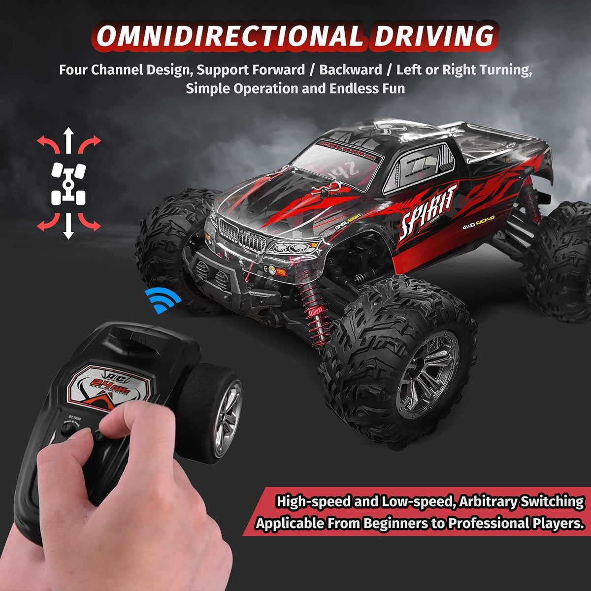 1:16 Scale 4WD Remote Control Monster Truck I984