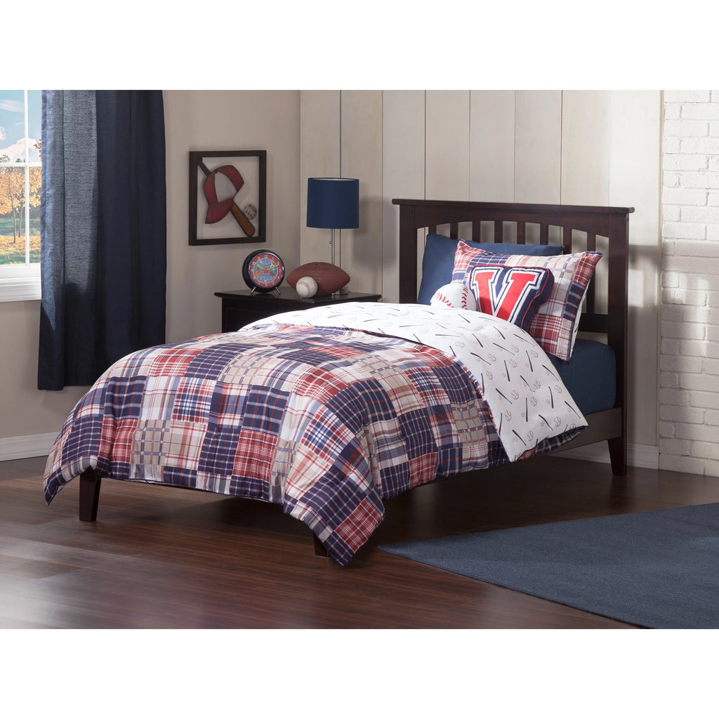Twin XL Platform Bed with USB Charging Station T351