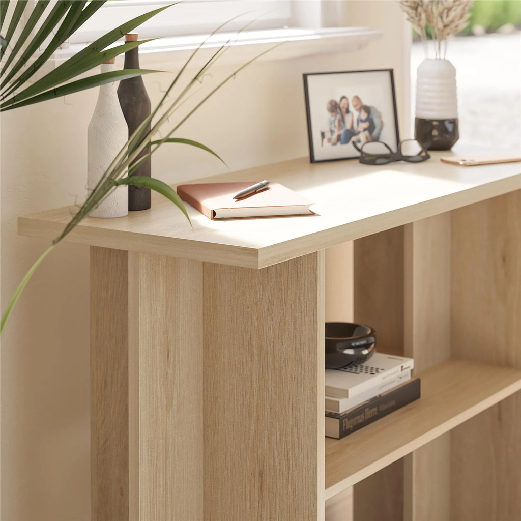 Light Oak Console Table D2253