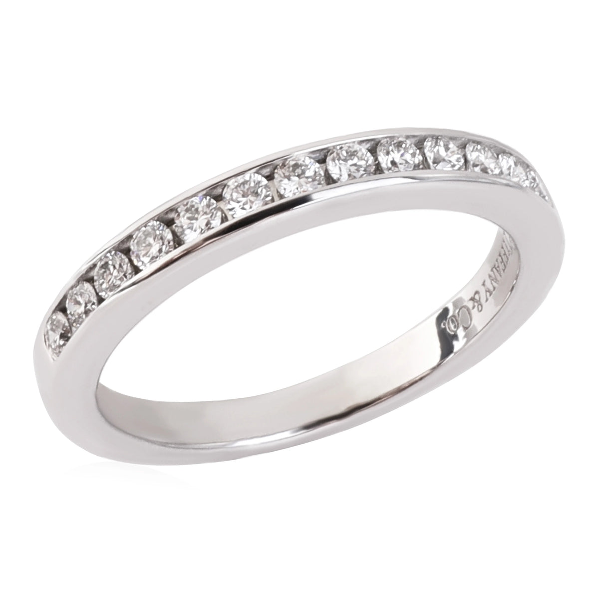 Platinum Diamond Wedding Band K2921