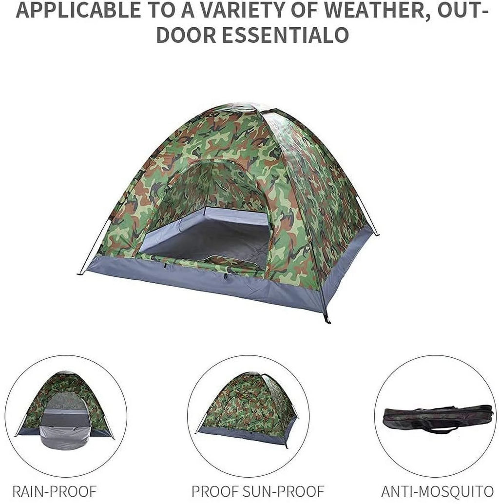 Camouflage Camping Dome Tent M7329