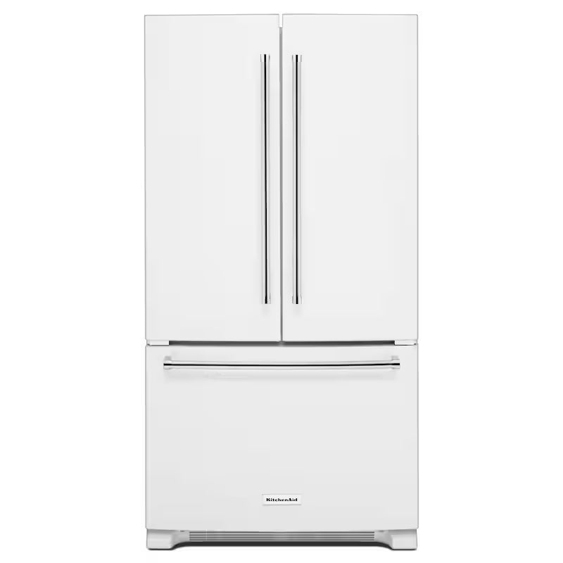 20 cu. ft. Counter Depth French Door Refrigerator in White C363