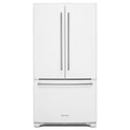 20 cu. ft. Counter Depth French Door Refrigerator in White C363
