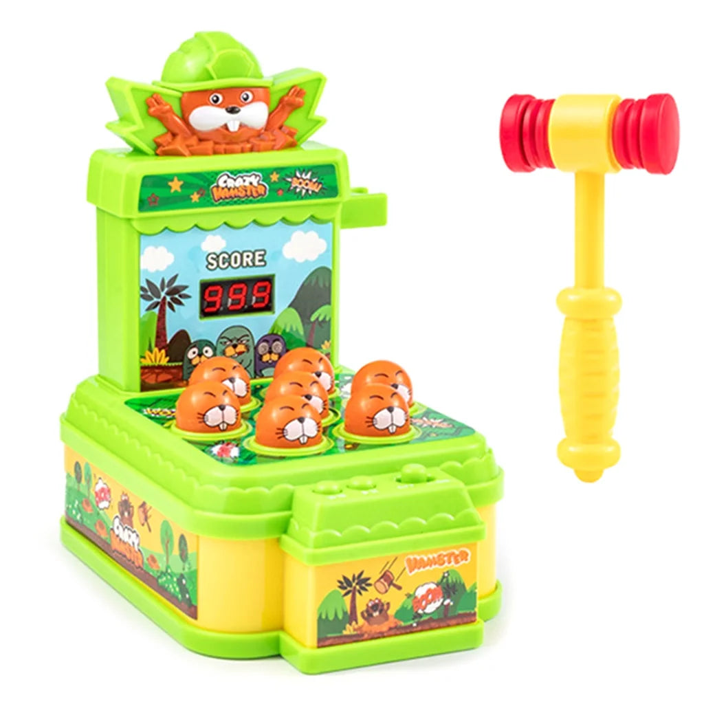 Mini Coin-operated Pound Arcade Game Toy with One Hammer V510083