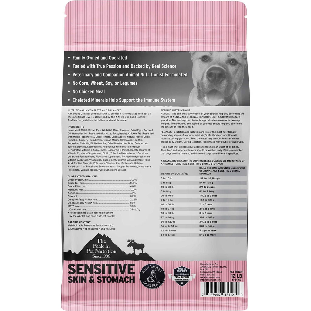 Sensitive Skin & Stomach Dry Dog Food D6709