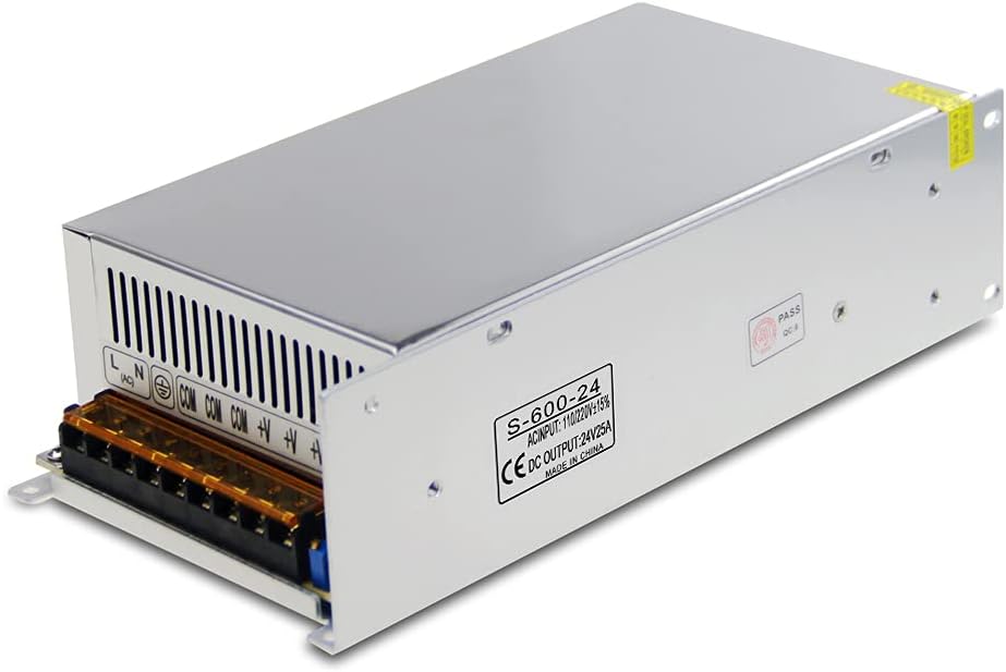 24V 25A 600W Switch Mode Power Supply LED Driver AC to DC Converter X1968