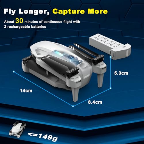 Camera Drone with 2 Batteries Q57810