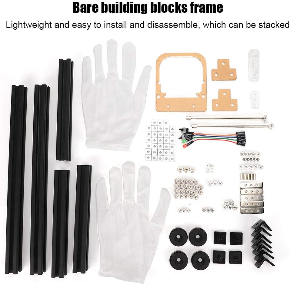 Black Aluminum Open Air Computer Test Bench Case A996