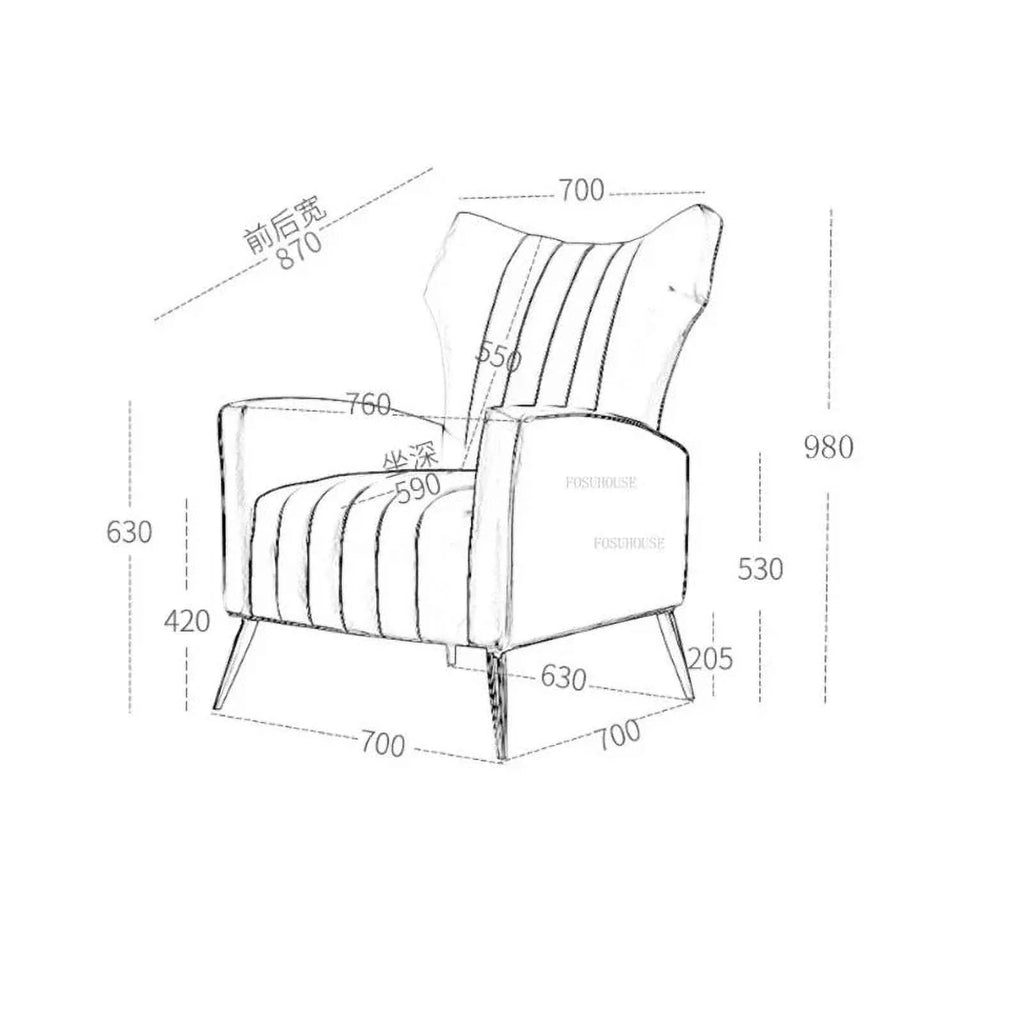Lazy Armchair Sofa U976239