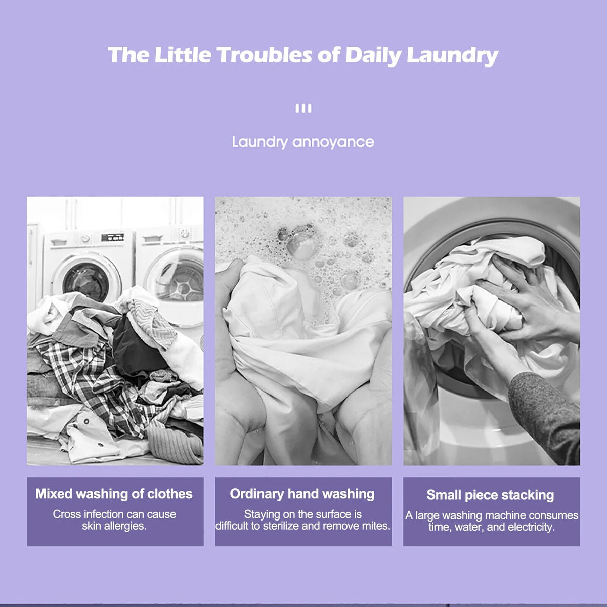 8L Portable Mini Washing Machine with Spin Dryer A18172