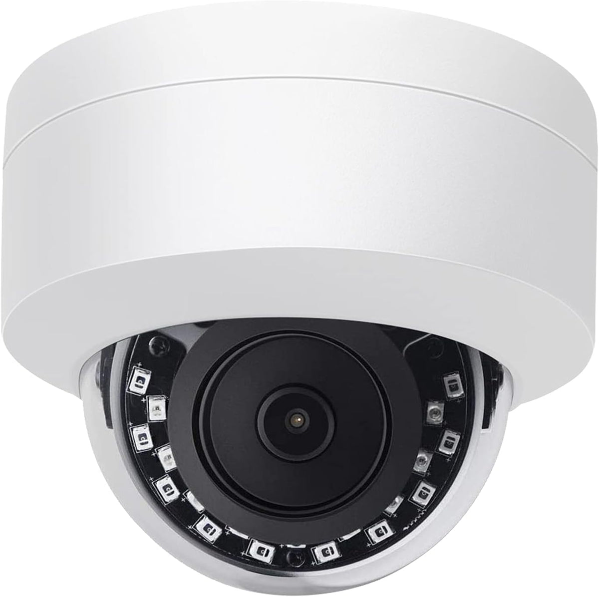 5MP Outdoor IP Dome Security Camera with Audio, 98ft Night Vision, 2.8mm Wide Angle C41820