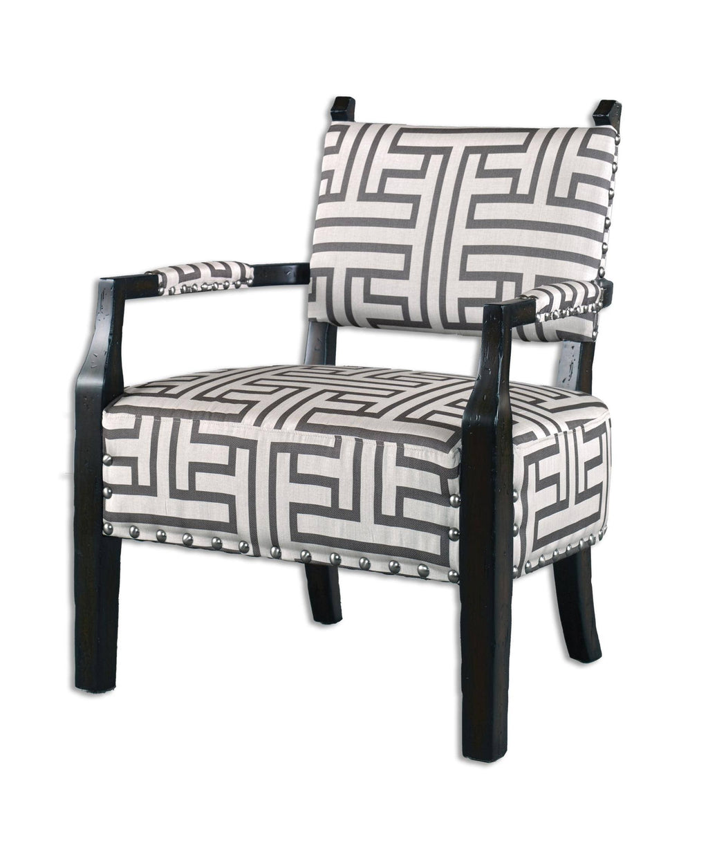Geometric Accent Chair M29170