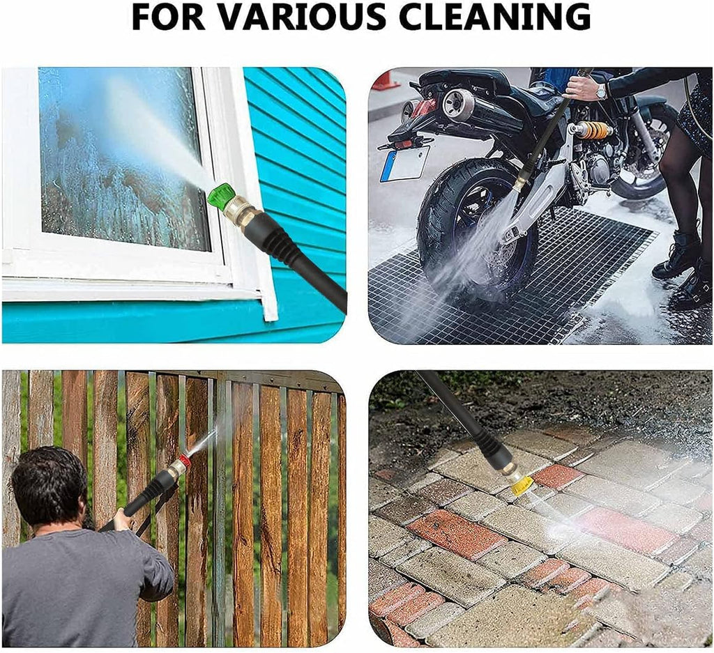 Electric Pressure Washer 3200 PSI 2.6 GPM Power Washer with Nozzles Foam Cannon U22726