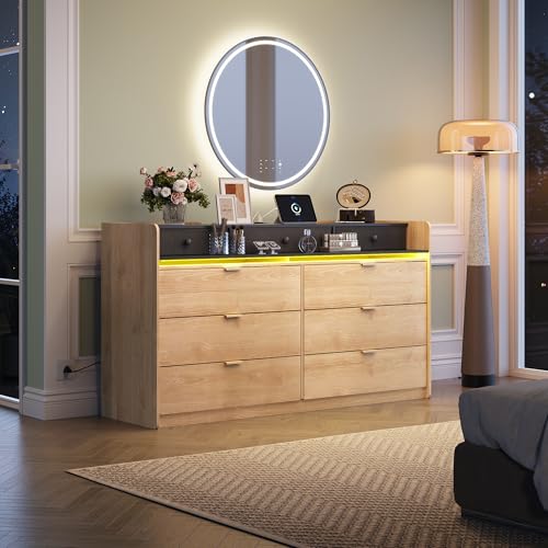 9 Drawer Wood Dresser C37856