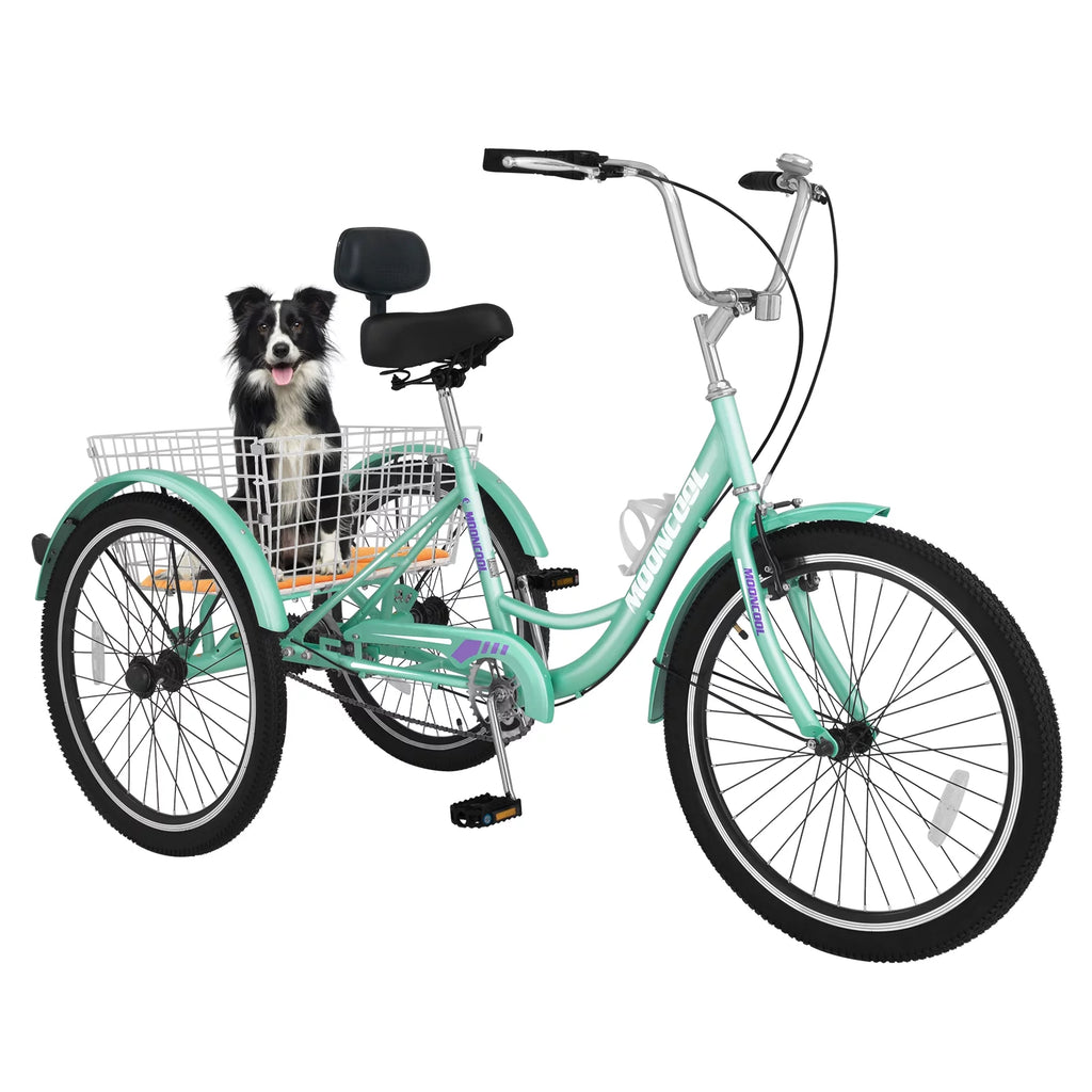 24 Single Speed Tricycle with Large Basket I446057