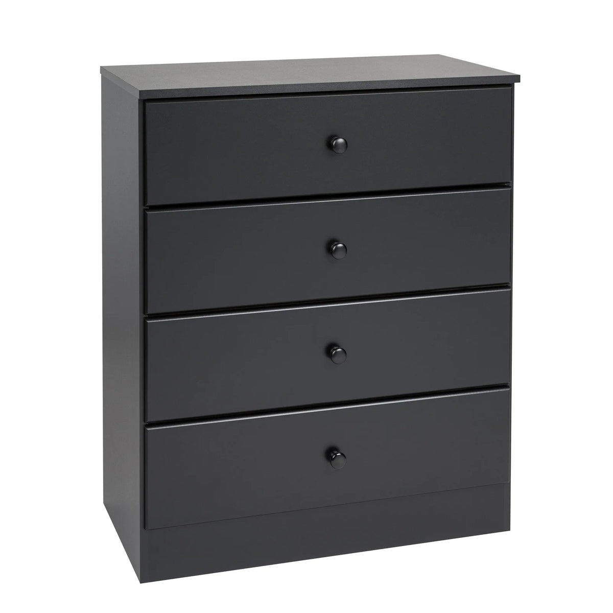 4-Drawer Deep Black Dresser F72080