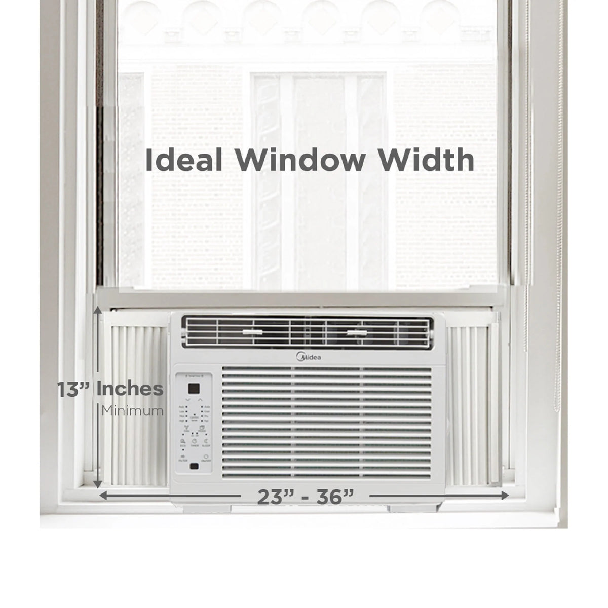 5,000 BTU White Window Air Conditioner with Remote Y6570