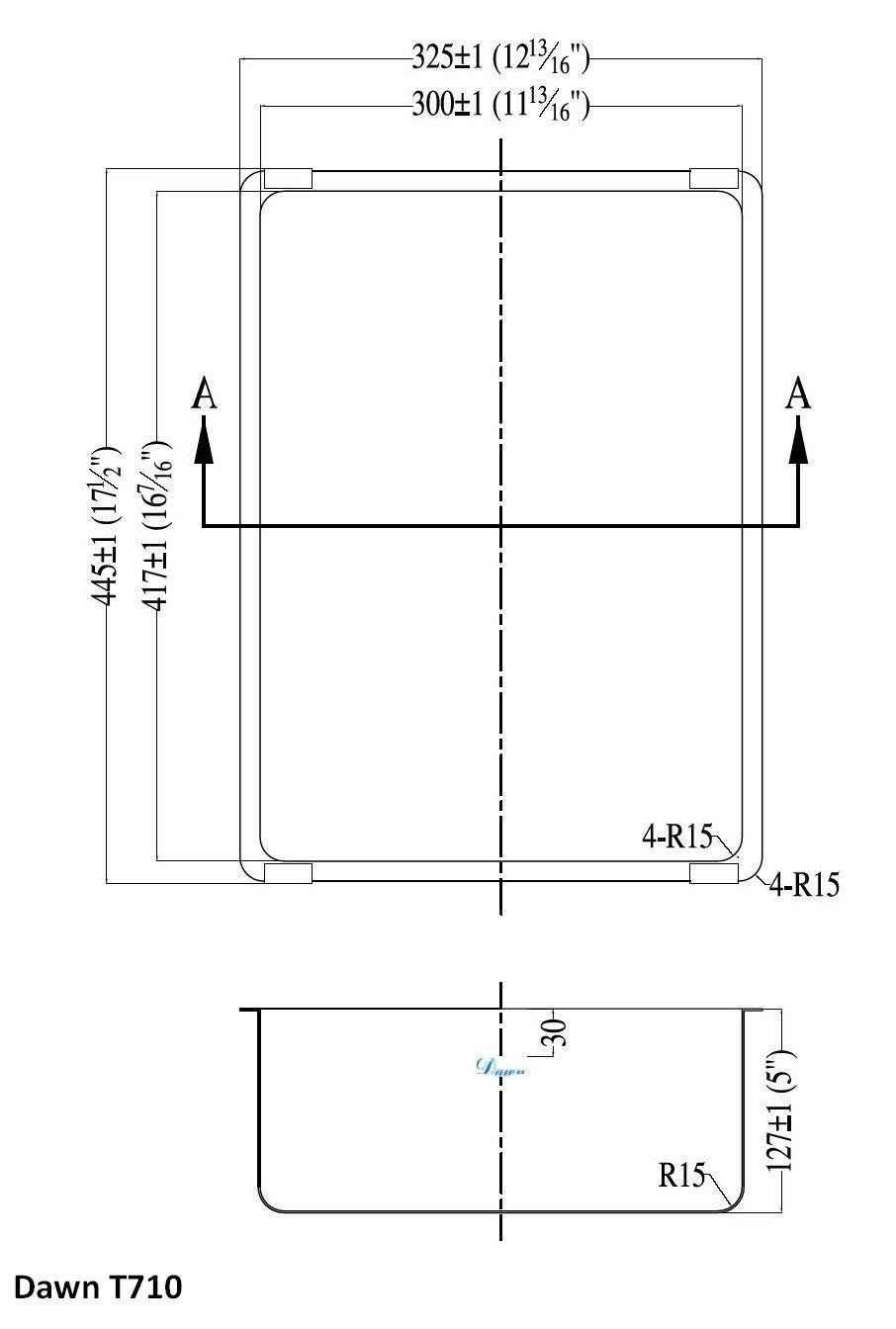 Stainless Steel Sink Tray I579736