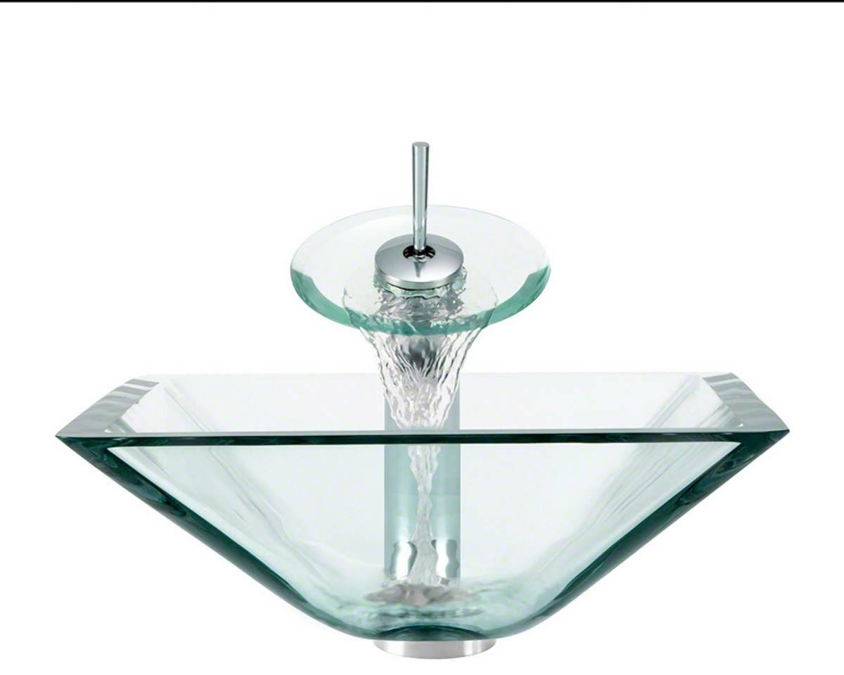 Bathroom Waterfall Faucet Ensemble U261524