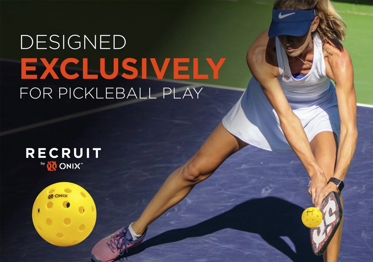 Yellow 3-Pack Outdoor Pickleball Balls Z296768