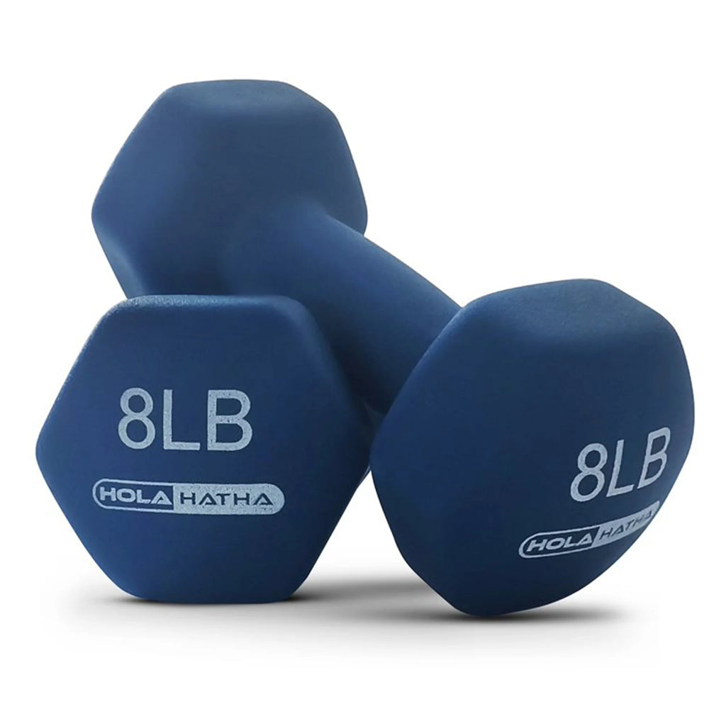3, 5, and 8 Pound Dumbbell Hand Weight Set with Storage Rack U737