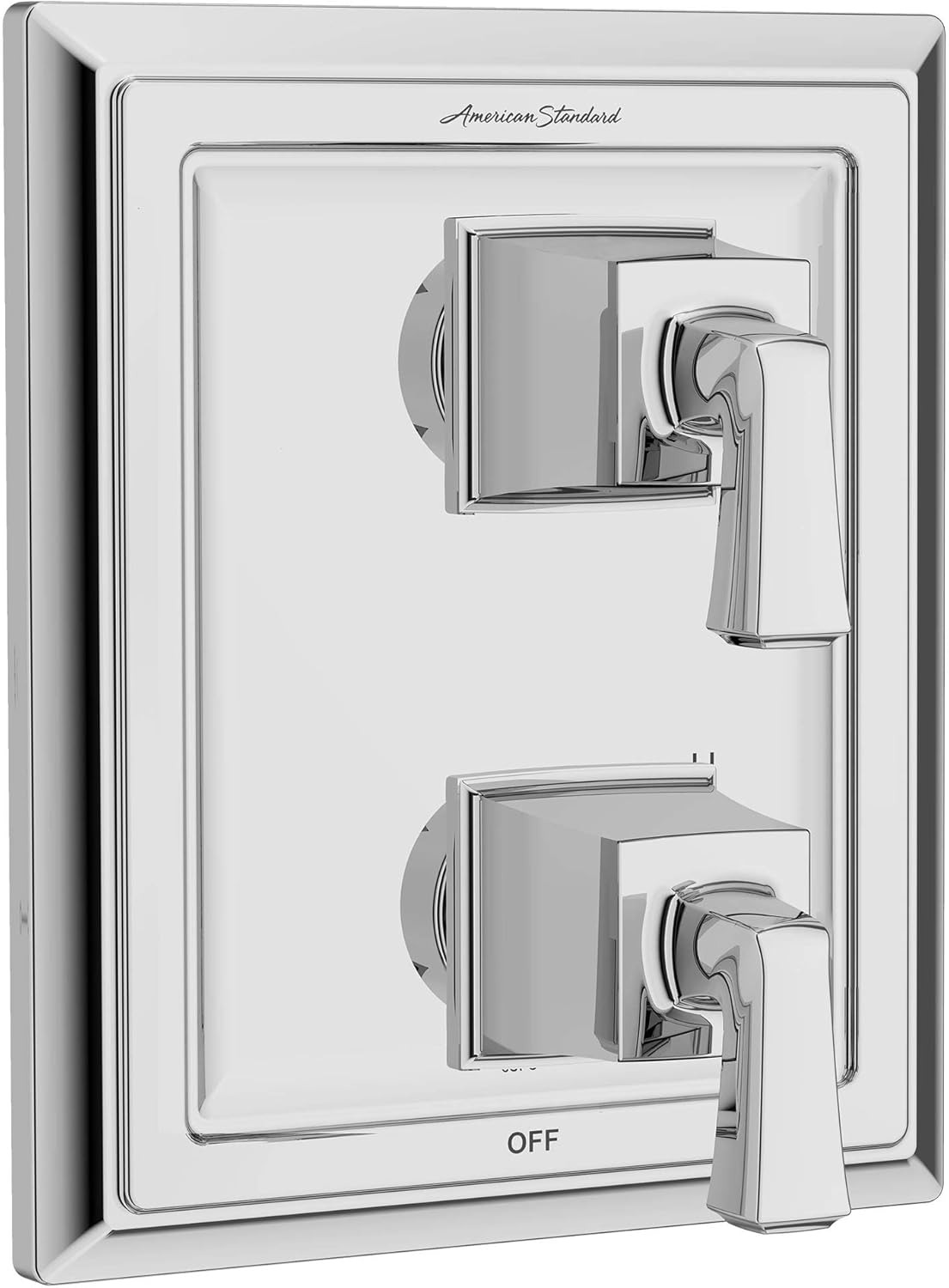 Polished Nickel 2-Handle Integrated Shower Diverter Trim T22754