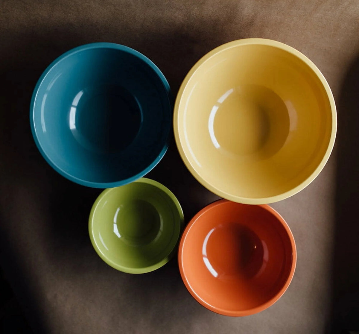 Set of 4 Nesting Camping Food Bowls K5427