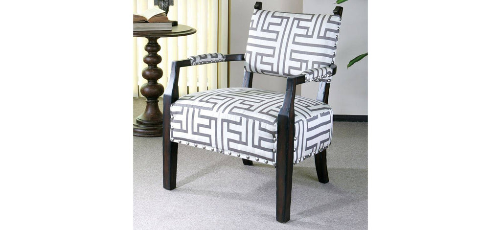 Geometric Accent Chair M29170
