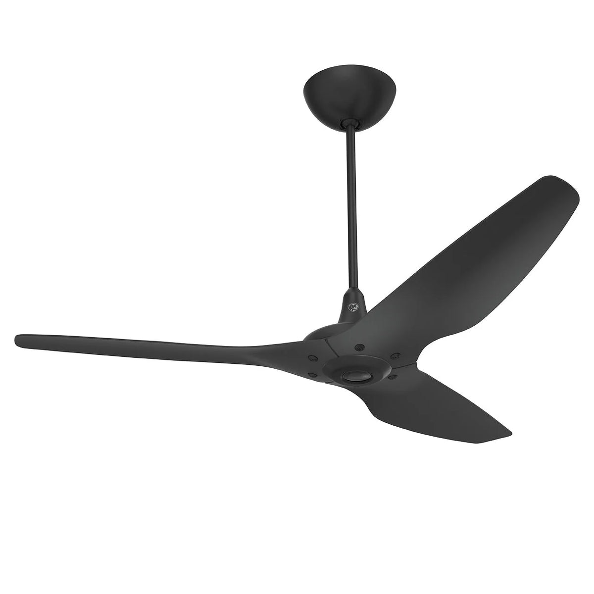 60 Ceiling Fan with Black Blades and Black Finish T647