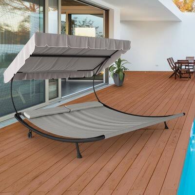 Portable Double Hammock Chair with Stand Y841
