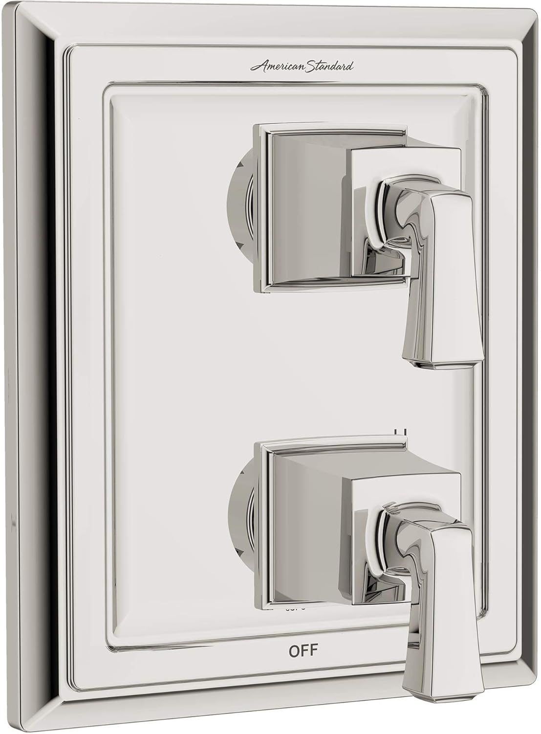 Polished Nickel 2-Handle Integrated Shower Diverter Trim T22754