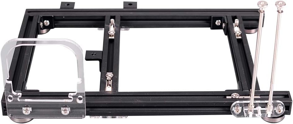 Black Aluminum Open Air Computer Test Bench Case A996