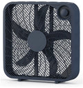 Black 3-Speed Portable Box Fan Y3025