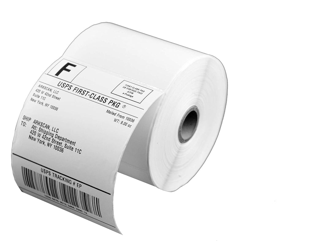 4x6 Shipping Label, Direct Thermal, White, Pack of 2 Y208