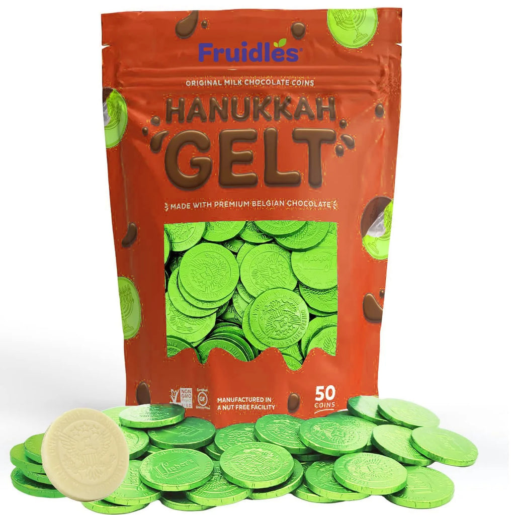 White Milk Chocolate Coins 50-Pack F6714