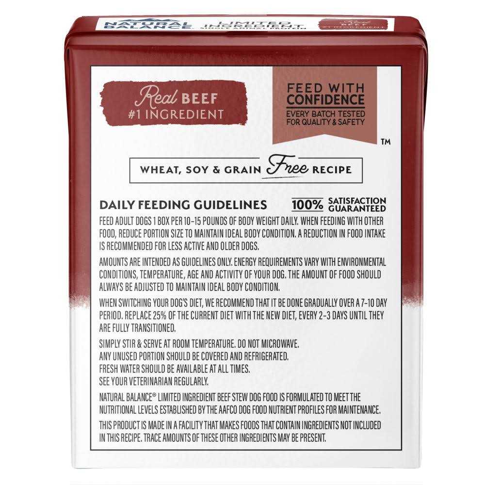 Limited Ingredient Stew Wet Dog Food U95561