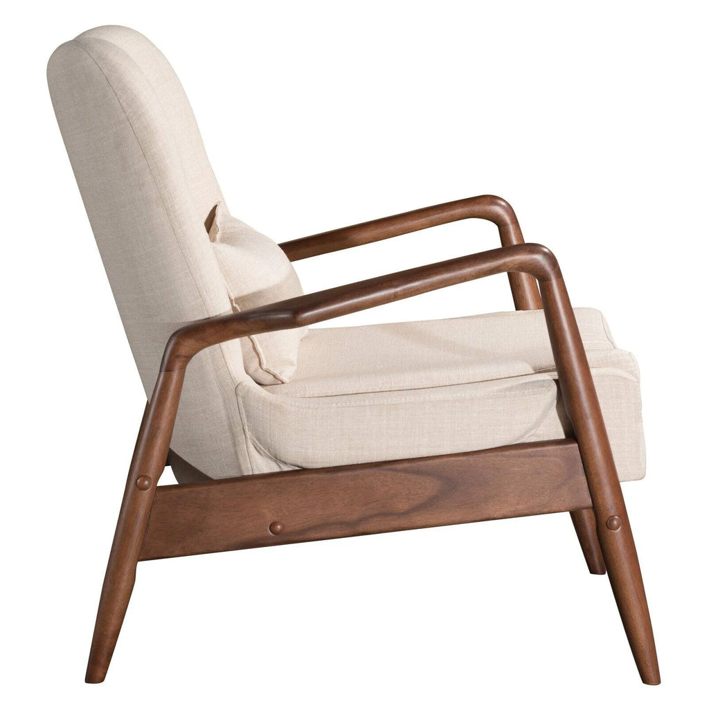 Black Lounge Chair and Ottoman G631