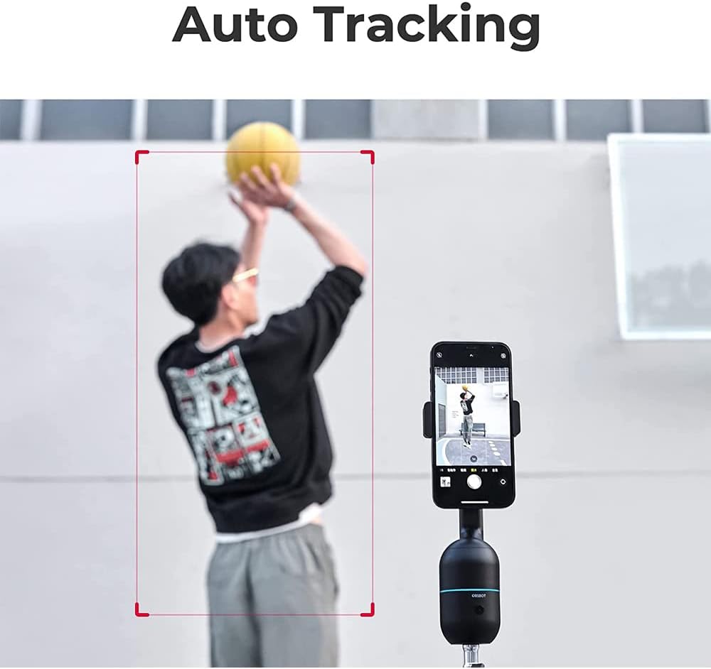 AI-Powered Auto-Tracking Camera Phone Mount Bundle Z493