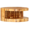 Round Coffee Table Solid Sheesham Wood J83566