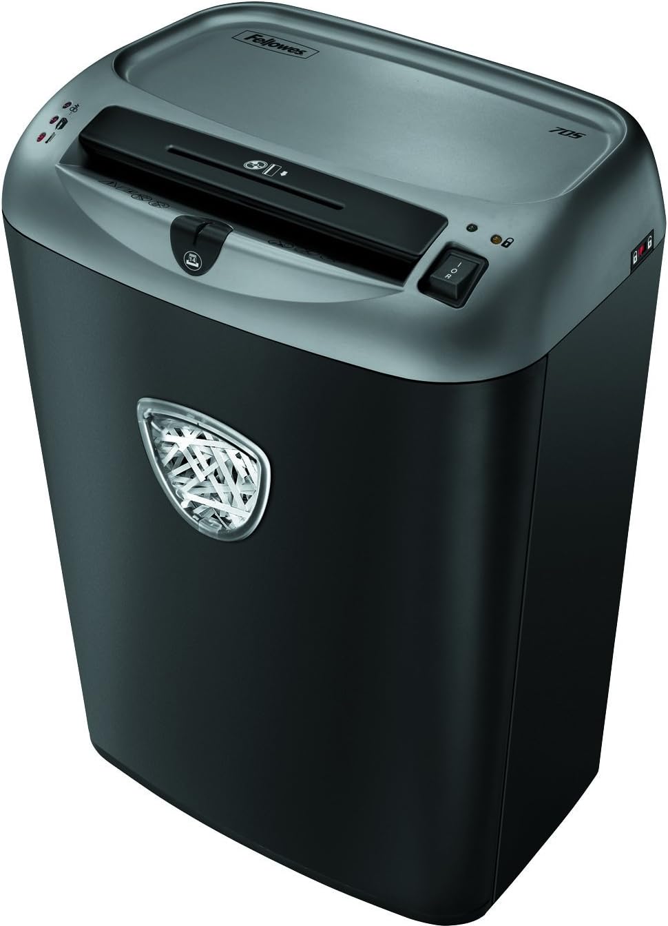 12-Sheet Cross-Cut Paper and Credit Card Shredder D621