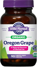 Certified Organic Oregon Grape 1140 mg 90 Count E4196