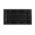 Black Cast Iron Floor Register C7779